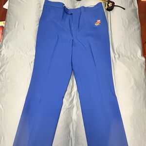 Rare Vintage Sporthompson Stretch Golf Pants Florida Gators Embroidery Sz.38 New